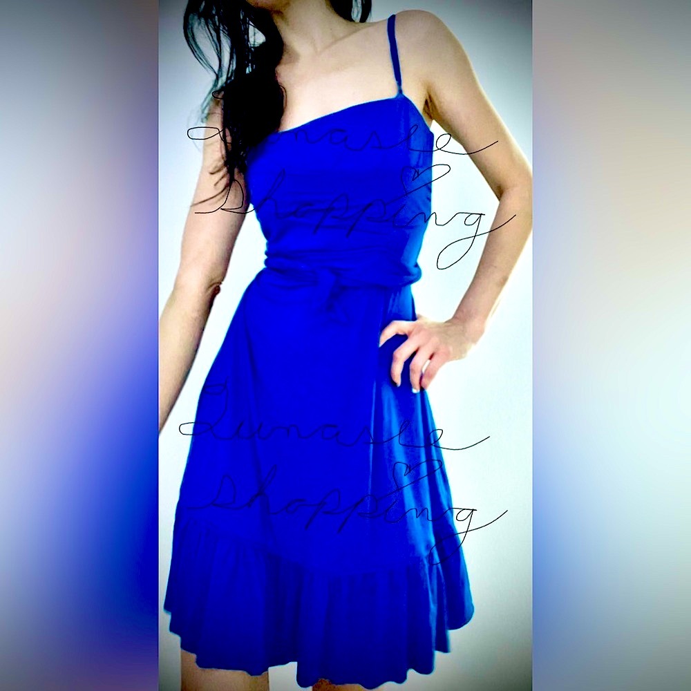 Free People Blue Dress